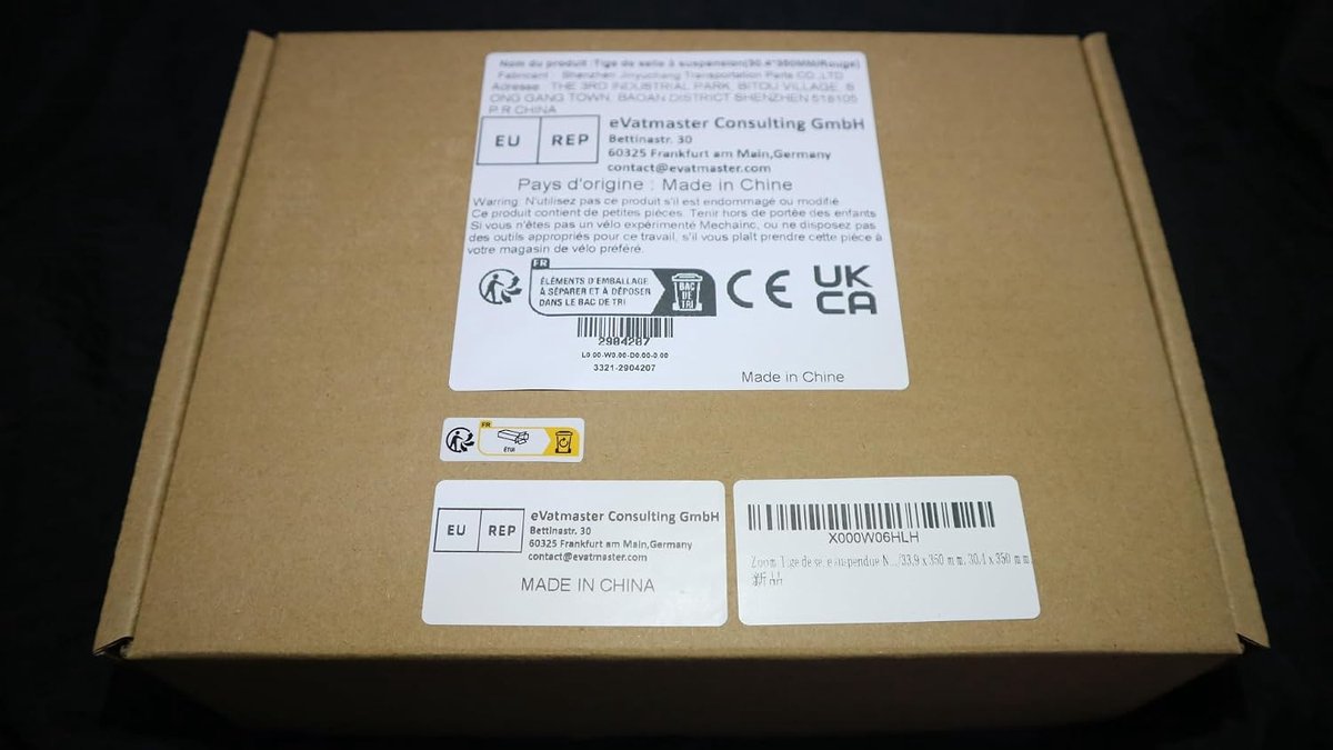 SnelShoppen - Verstelbare Zwart Rood Suspensie Zadelpen 27.2/28.6/30.0/30.4/30.9/31.6/33.9mm x 350mm voor Comfortabel Fietsen