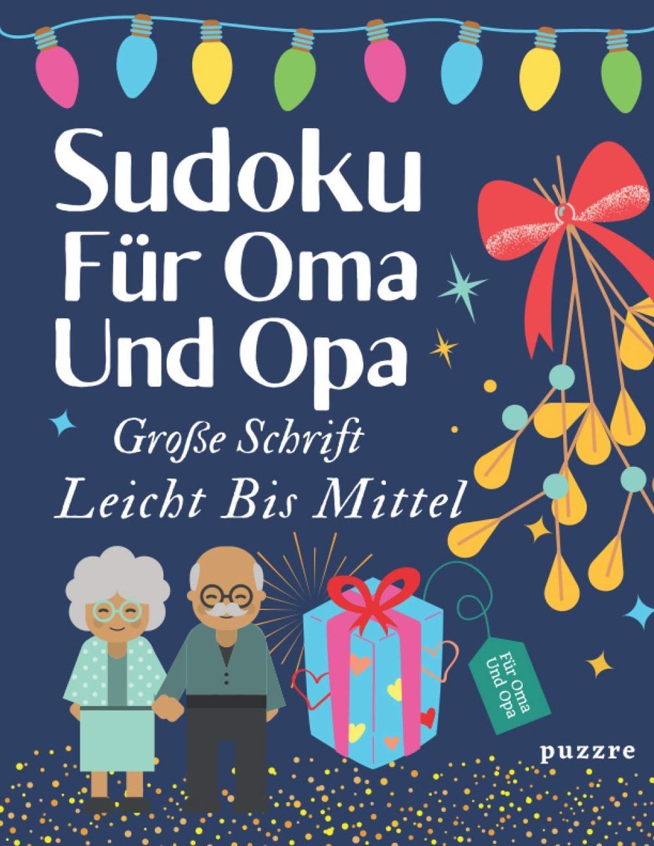 SnelShoppen - Sudoku Voor Senioren - Grote Schrift - Gemakkelijke en Middelmatige Puzzels - Denksport Spelletjes voor Ouderen - Perfect voor Thuis of