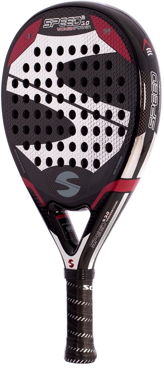 Softee Speed 3.0 Woman Power - 3K (Druppel) - 2024 padel racket