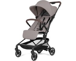 Lichtgewicht Buggy - Reisbuggy Kinderwagen - Compact Reizen - Eénhandige Inklapfunctie - Cabin Size - Sandy Taupe