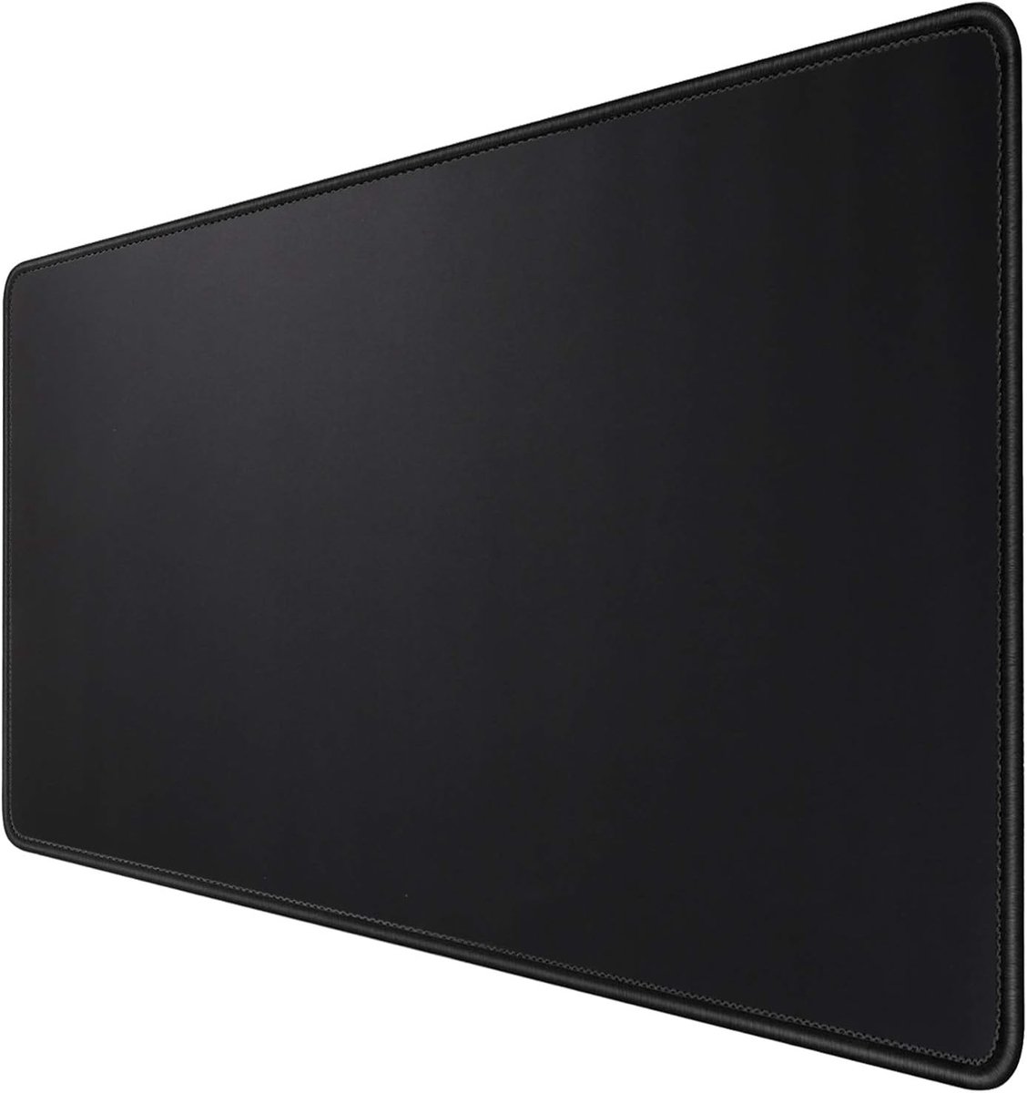 SnelShoppen - Gaming-muismat 900 x 400 mm, grote antislip muismat met rubberen basis, zwart, ideaal voor gamers, thuis en kantoor