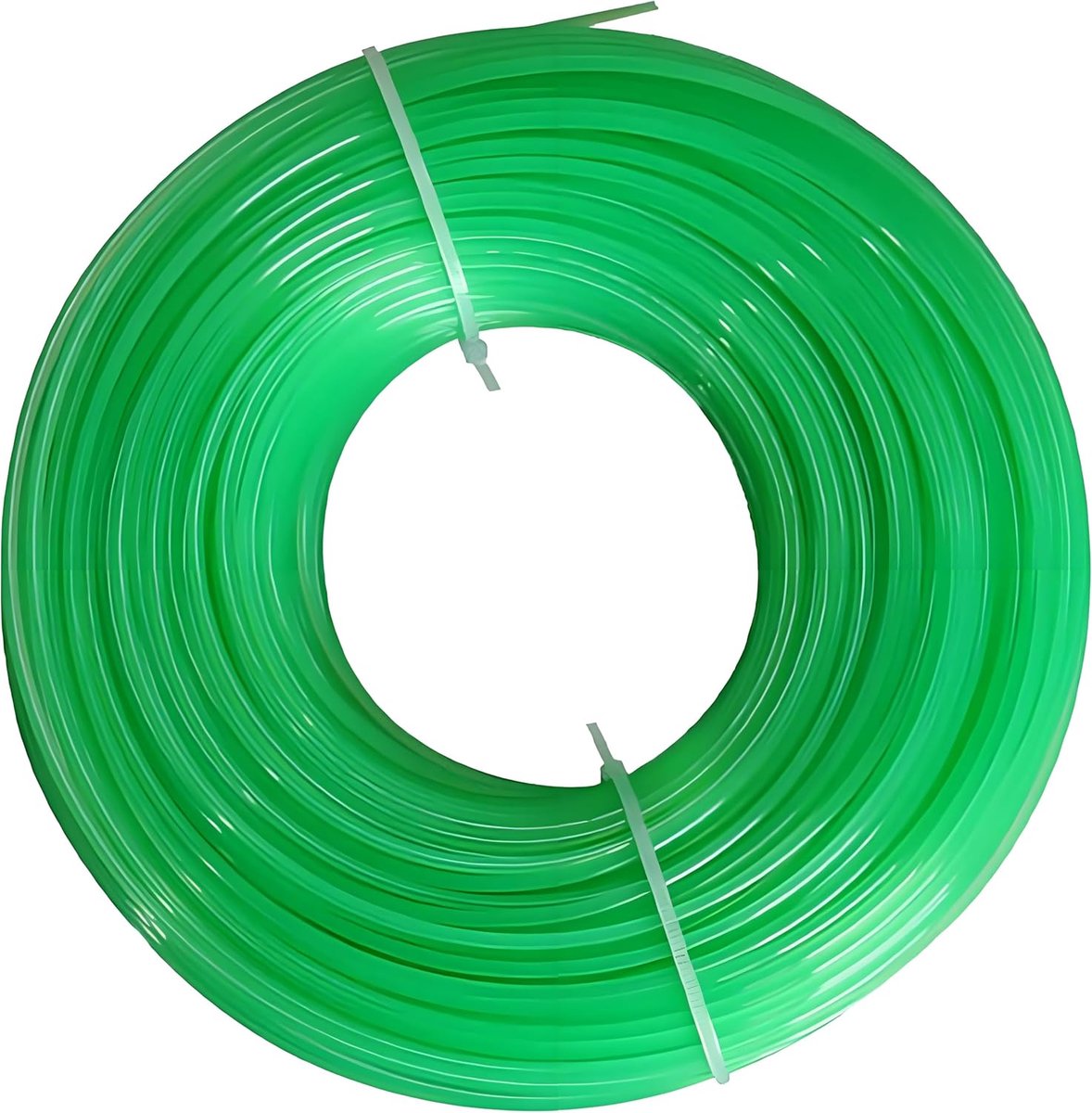 SnelShoppen - 1,6 mm x 100 m Maai- en Trimmerdraad, Nylon Trimmersnoer voor Grastrimmer, Bosmaaier, Tuin, Erf, Gazon, Onkruid, Groen
