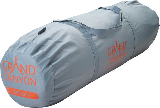 GRAND CANYON Zelt TOPEKA 4 Campingzelt – Geräumiges 4–5 Personen Kuppelzelt mit großer Apsis und GrandFlow Belüftung — afbeelding 2