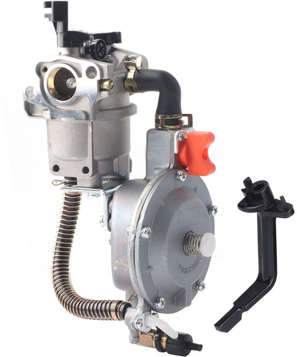 LPG CNG Generator Dubbel Brandstof Carburateur Conversiekit voor 2.8KW GX200 170F Starter Handleiding Crimp Coil
