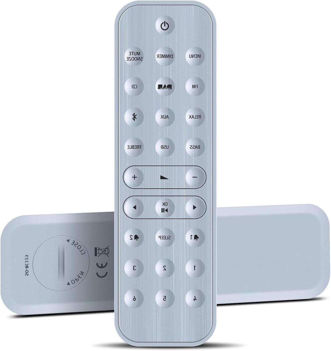 Vervangende Afstandsbediening - Universele Controller - Audio Bediening - Snelle Reactie - 9x4x2 cm - Zwart