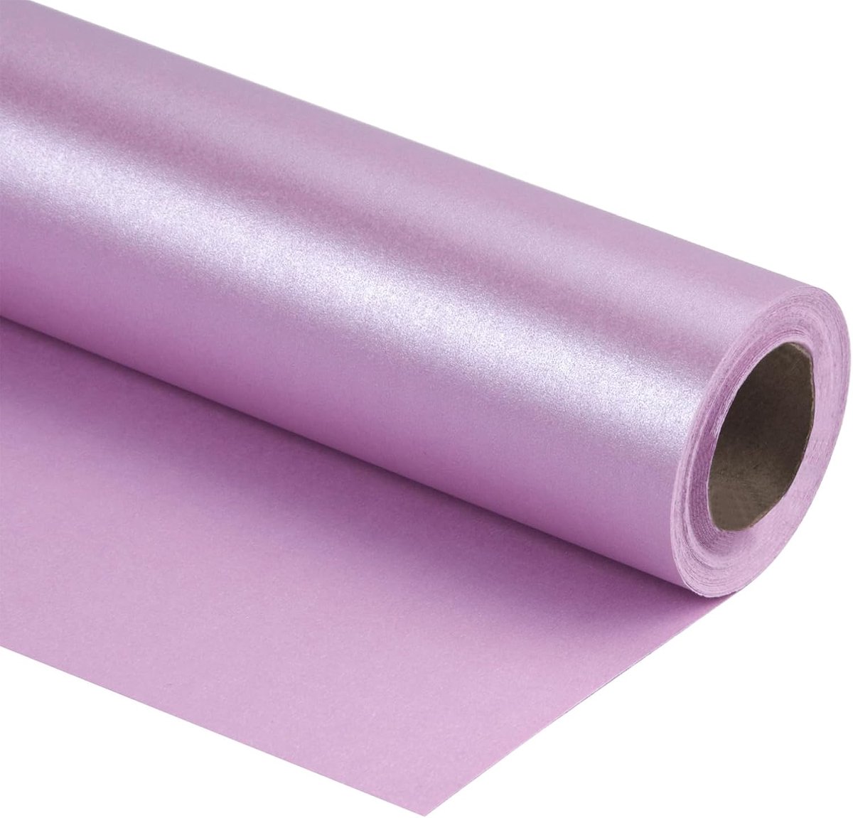 SnelShoppen - Lichtpaars Matt Verpakkingpapier - 43.2cm x 10m - Stevig en Glanzend Papier voor Trouwen, Verjaardag, Kerst, Babyshower