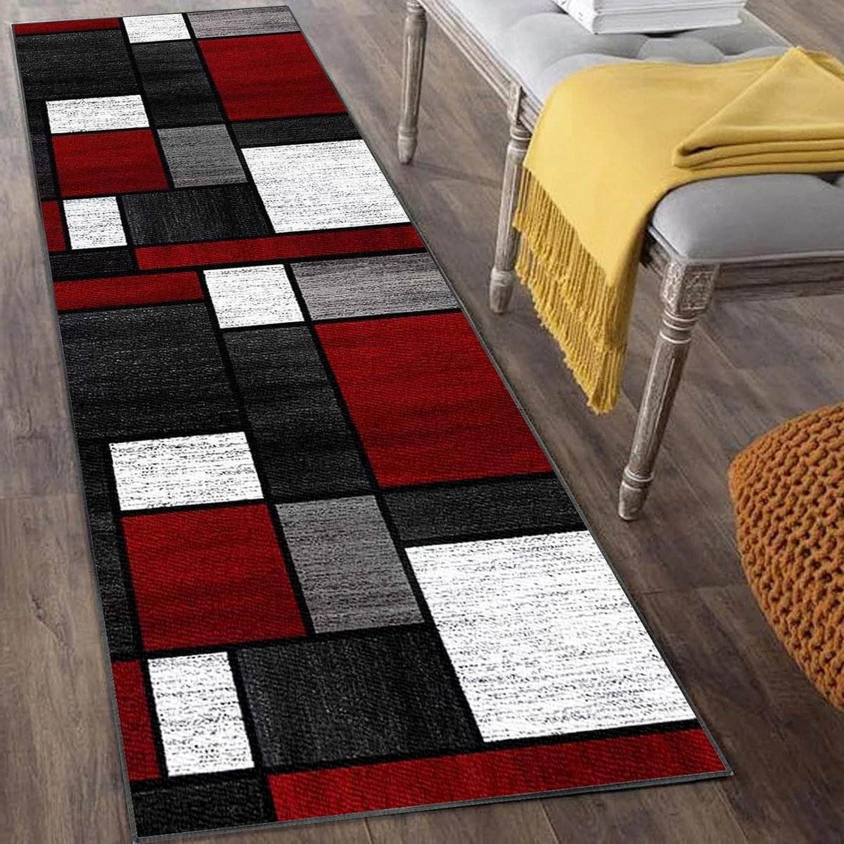 Tapijtloper - Lange vloerbedekking - Vloer beschermen - Absorberend en wasbaar - 70 x 160