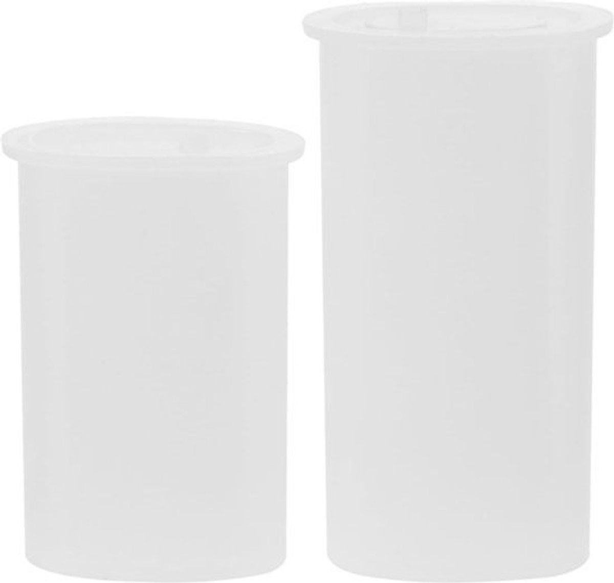 2 Stuks Lichterhoezen - Epoxy Siliconen Mal - Makkelijk te Gebruiken