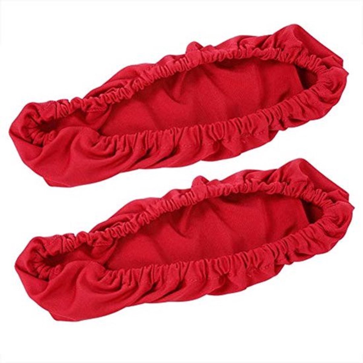 Universele Stoelcover - Verwijderbare Stretch Stoffen Stoelcovers - Duurzame Wasbare Armleuningcovers voor Kantoorstoel (Rood)