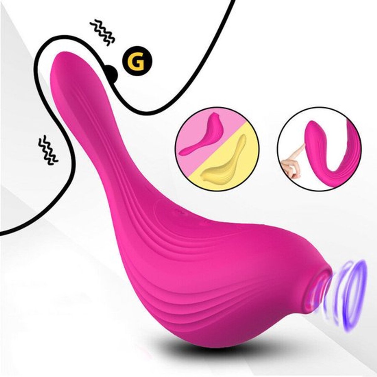 Multisnel-Zuig-Massageapparaat-Masturbator-Vibrator-Vrouwen-Tepels-Clitorale-Speeltjes