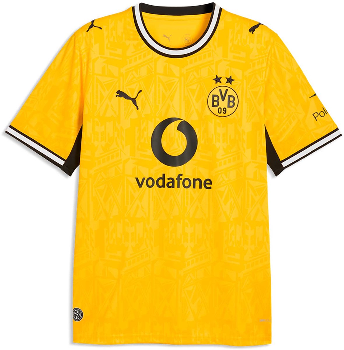 Puma Bvb Home Jersey Replica T-Shirt Sportswear Volwassen Blauw