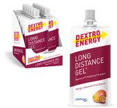 Dextro Energy Long Distance Energy Gel - Mango Passievrucht - Sportgel - Energie Gel Hardlopen en Wielrennen - 12 x 50 ml