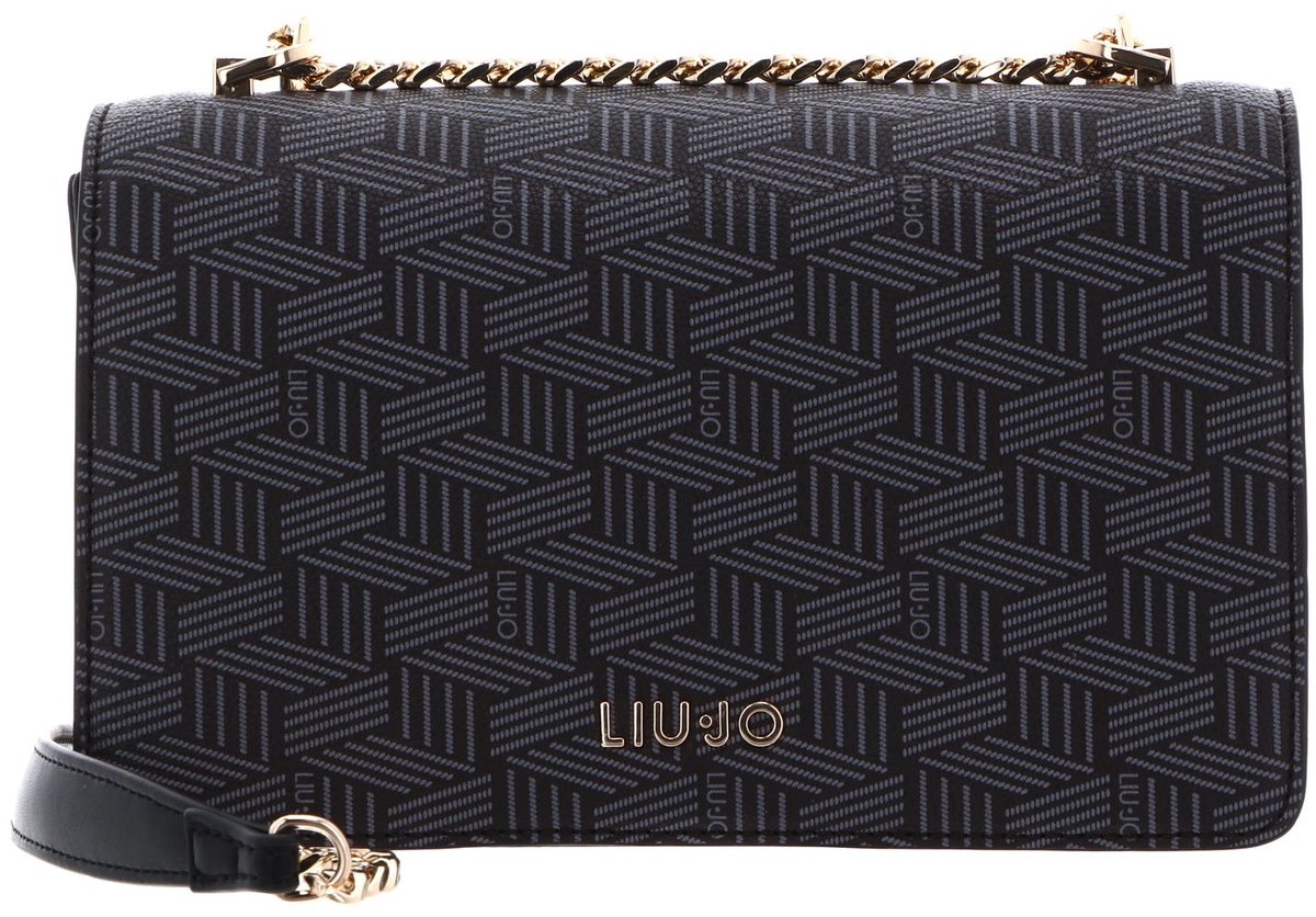 LIU JO schoudertas Halona ECS Crossbody Deep Brown donkerbruin