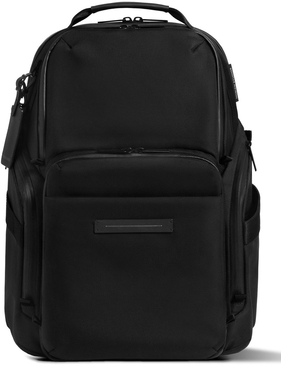 Horizn Studios laptop rugzak rugzak met laptopvak Midtown Backpack 32L All Black zwart
