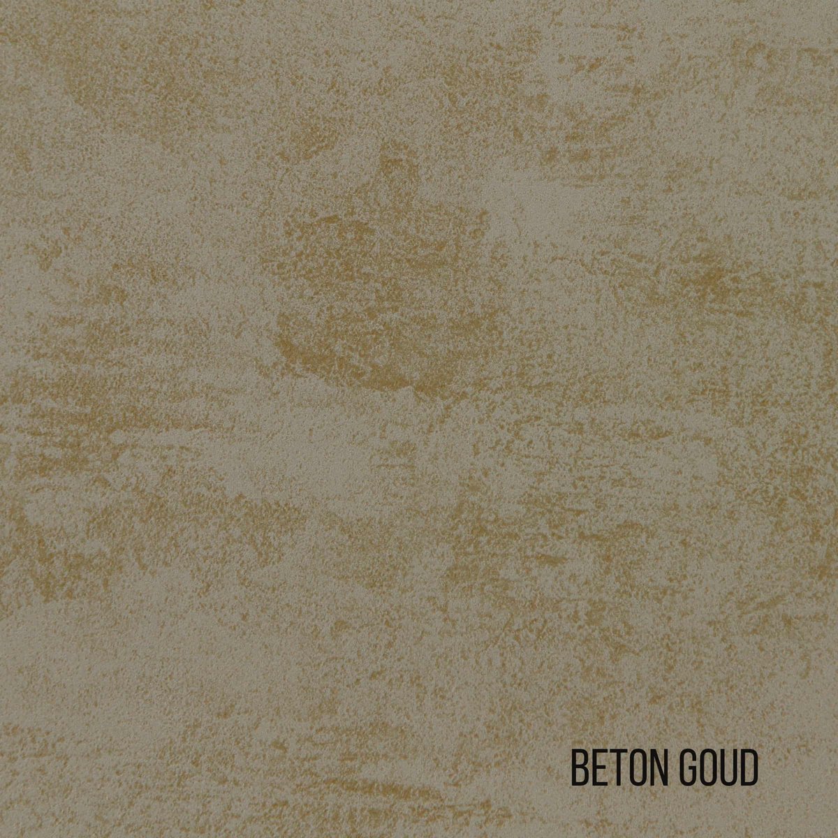 Magneetbehang - Luxe Beton Goud - 100x250cm - Kamer26