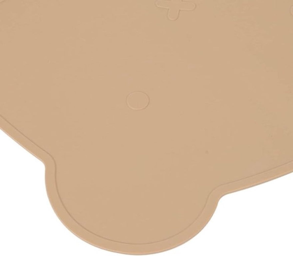 Siliconen Placemat - Voedsel - Kinderen - Hotel Mat Verdikte Onderzetter - Anti-slip Mat - Beer Isolatie Placemats - Geschikt voor Huishouden - Bruin