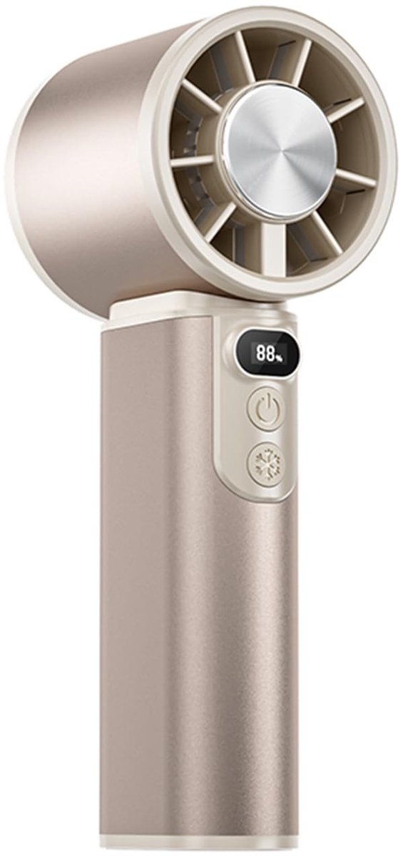 Solidchoice - Oplaadbare Handventilator met Aluminium Behuizing