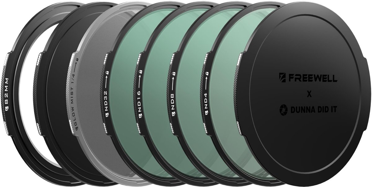 Solidchoice - Ultra-Slim Videografie Kit 82mm met ND en Glow Mist Filters