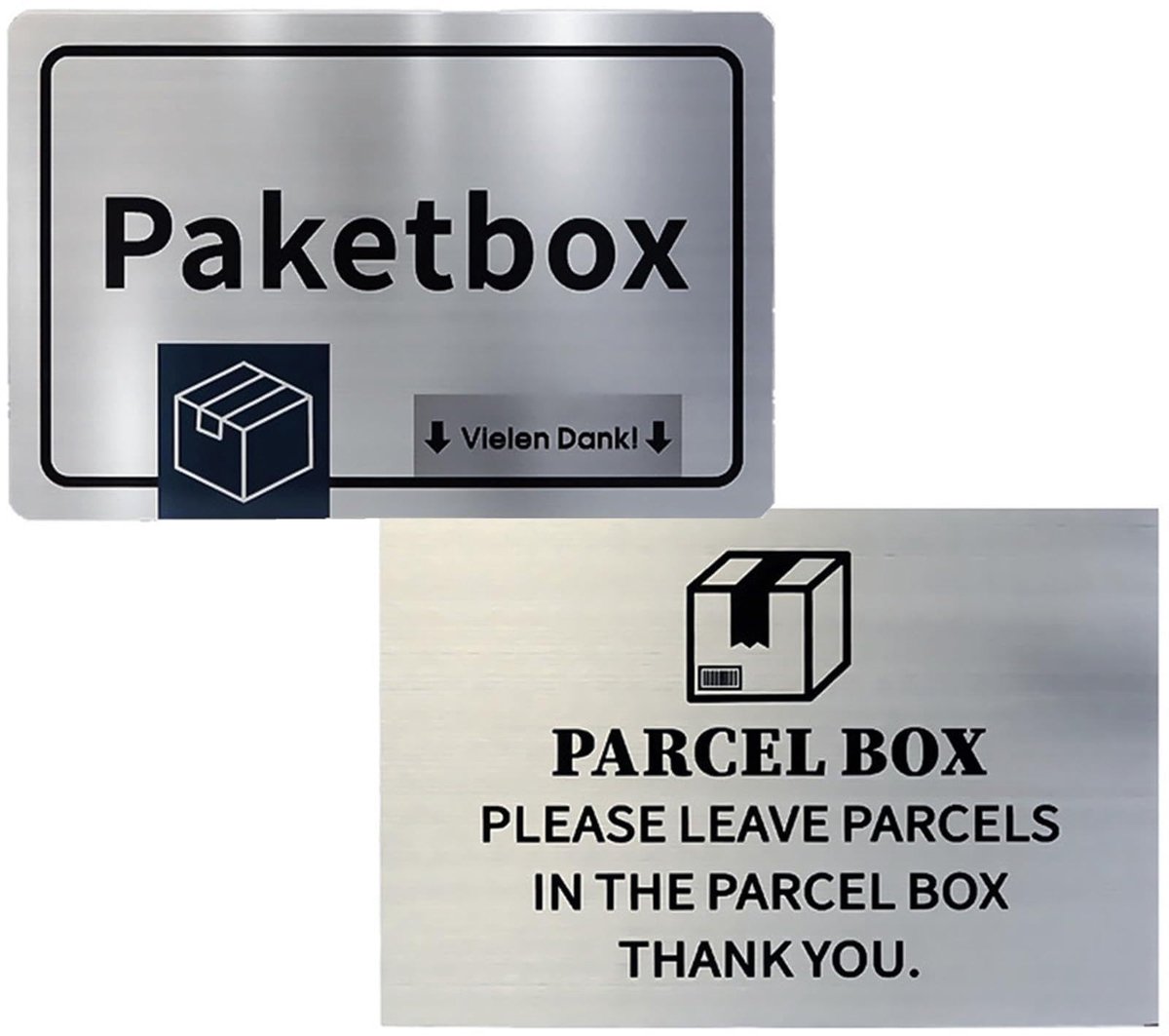 Solidchoice - Pakketontvangst Sticker Set van 2 Stuks