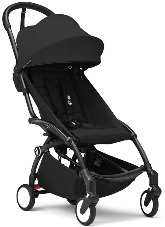 Stokke YOYO³ kinderwagen - Zwart — afbeelding 3