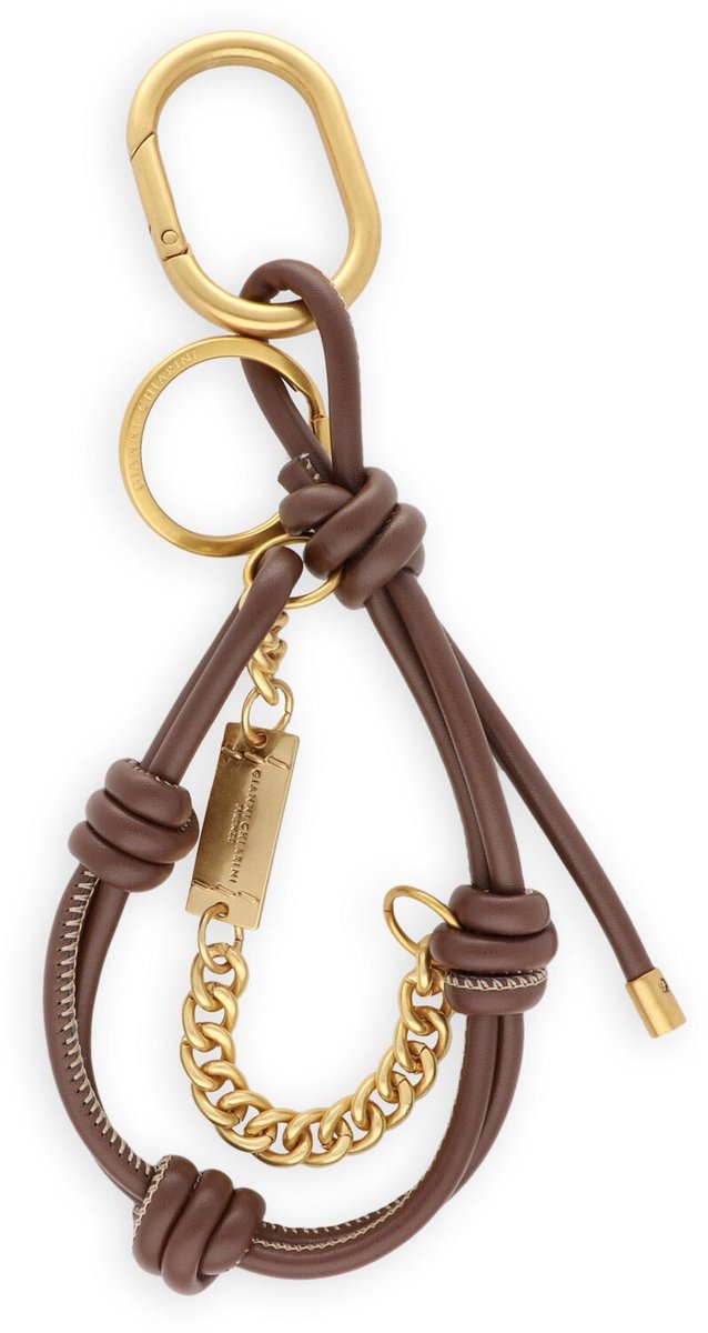 Gianni Chiarini Charm Knotty Bag charms Dames - Bruin - Maat ONESIZE