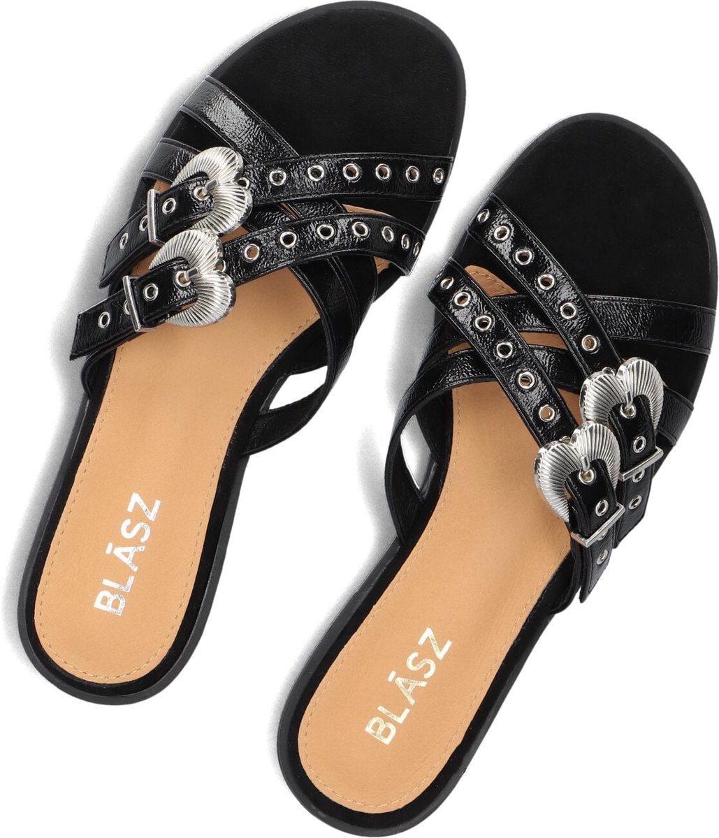BLASZ 0729-23 Slippers - Dames - Zwart - Maat 39