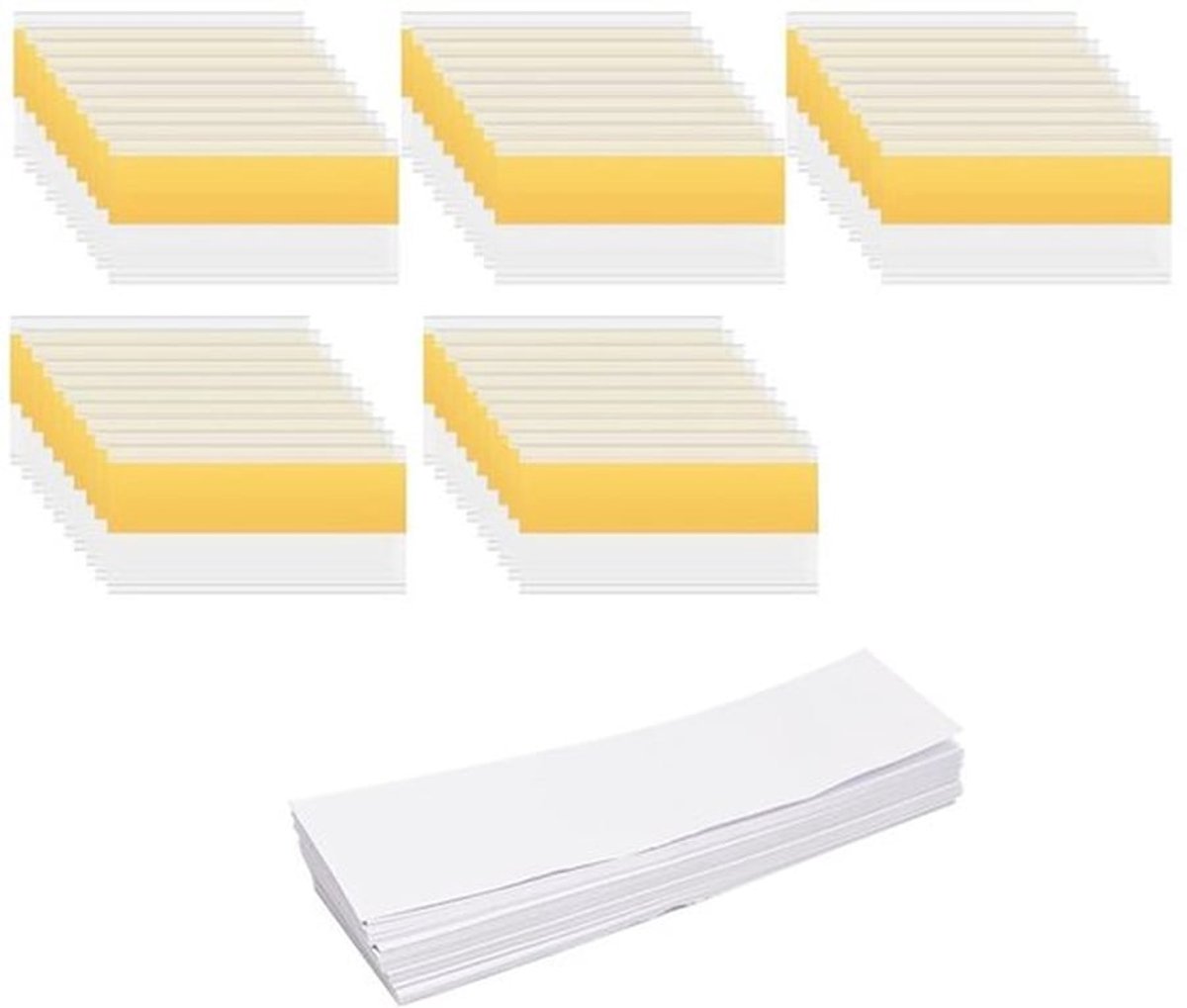 Labelhouder Transparant - 50 Stuks - Zelfklevend - PVC - Waterdicht - Voor Prijslabels - Eenvoudig in Gebruik - Prijskaartjes
