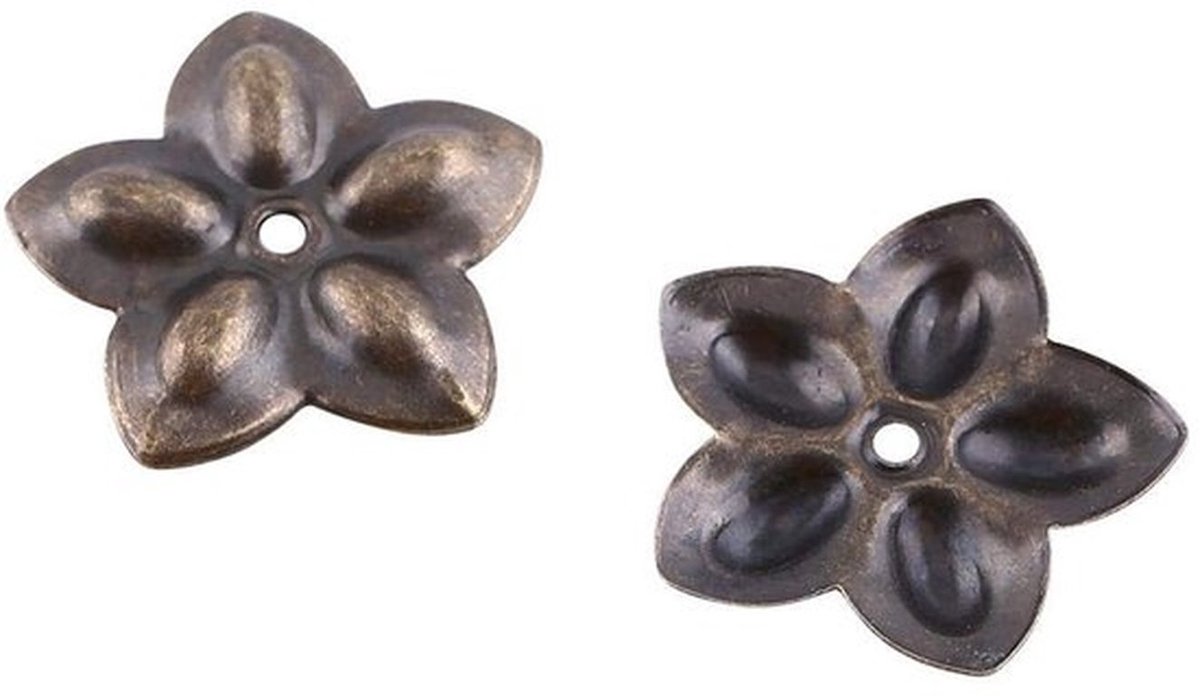 Bekleding Nagels 100 Stuks - Vintage Brons - Decoratieve Tack - Meubels/Sofa - Stevig/IJzer - 6/14 mm Totale Lengte - Meubelspijkers