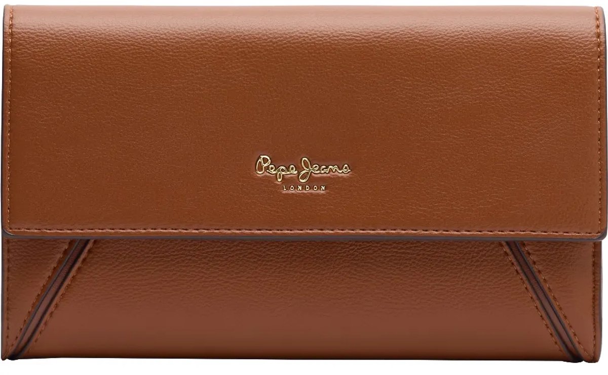 Pepe Jeans Alma Damesportemonnee Bruin Vrouw
