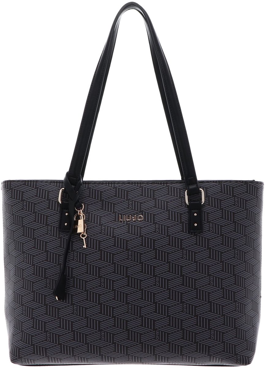LIU JO shopper schoudertas Halona ESC Tote Bag Deep Brown donkerbruin