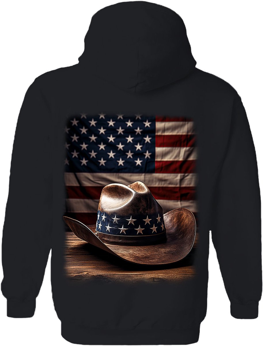 The Cowboy Hat The Coloured House Hoodie 3XL