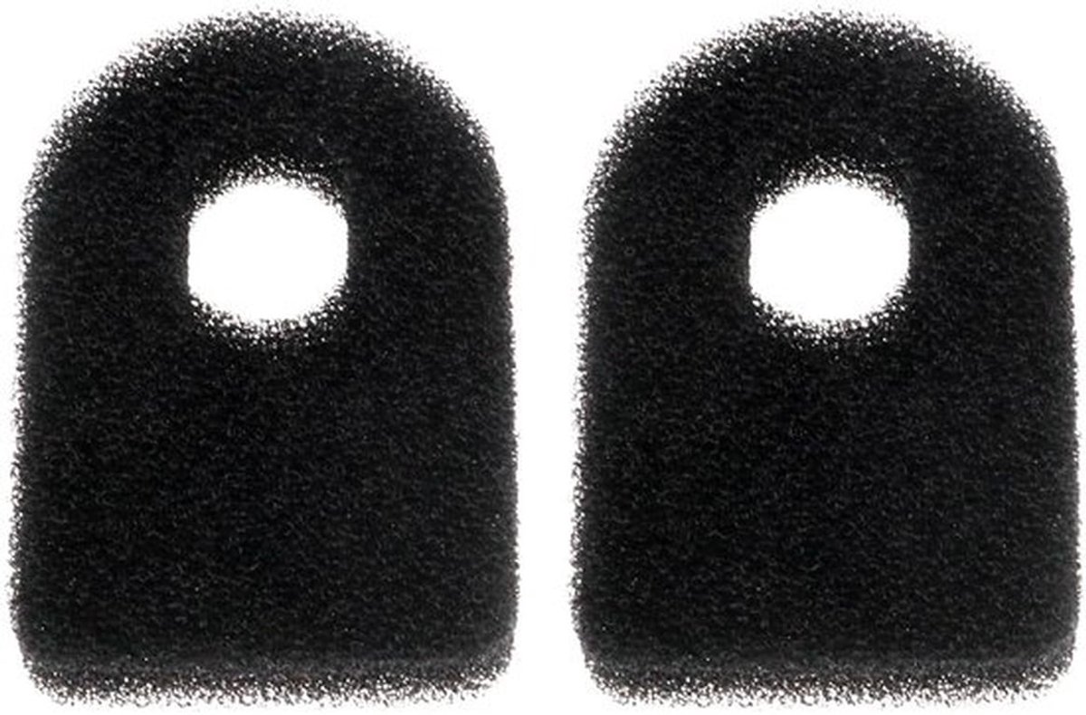 Schuimluchtfilter 2 stuks - Compatibel met Atco/Commodore - Hoogte 97 mm - Breedte 67 mm - Dikte 20 mm - Duurzaam sponsmateriaal - Luchtfilter