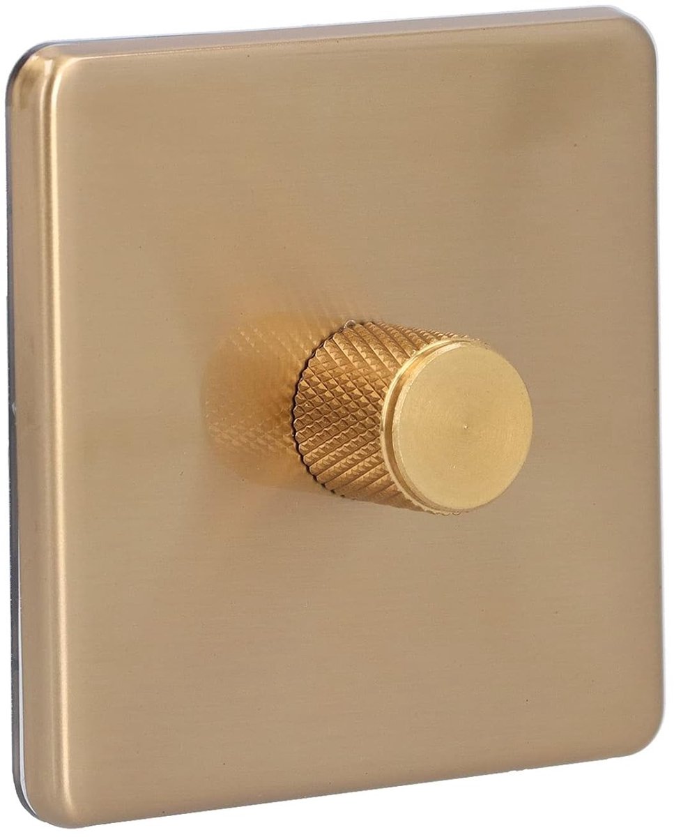 Led-Dimmer - Goud - Lumière Monotone - Krasbestendig Paneel - Voor Thuisgebruik