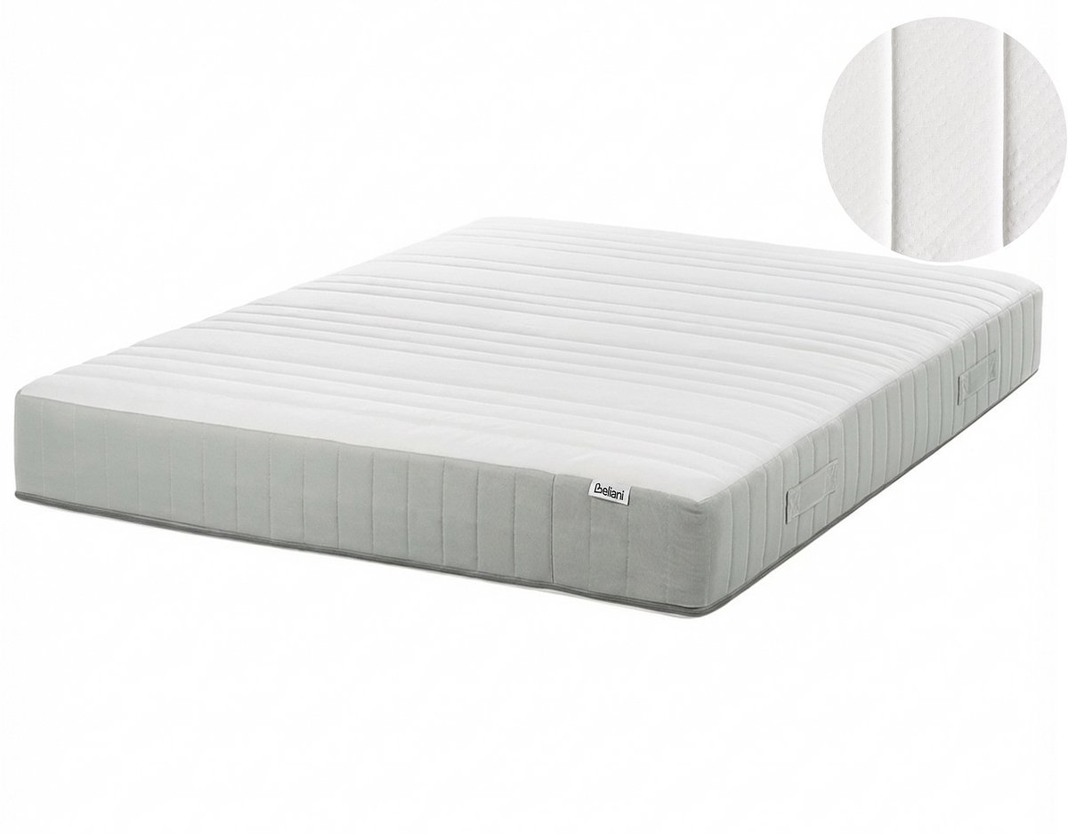 Beliani ROOMY - Pocketveringmatras - Wit - 120 x 200 cm - Pocketveren