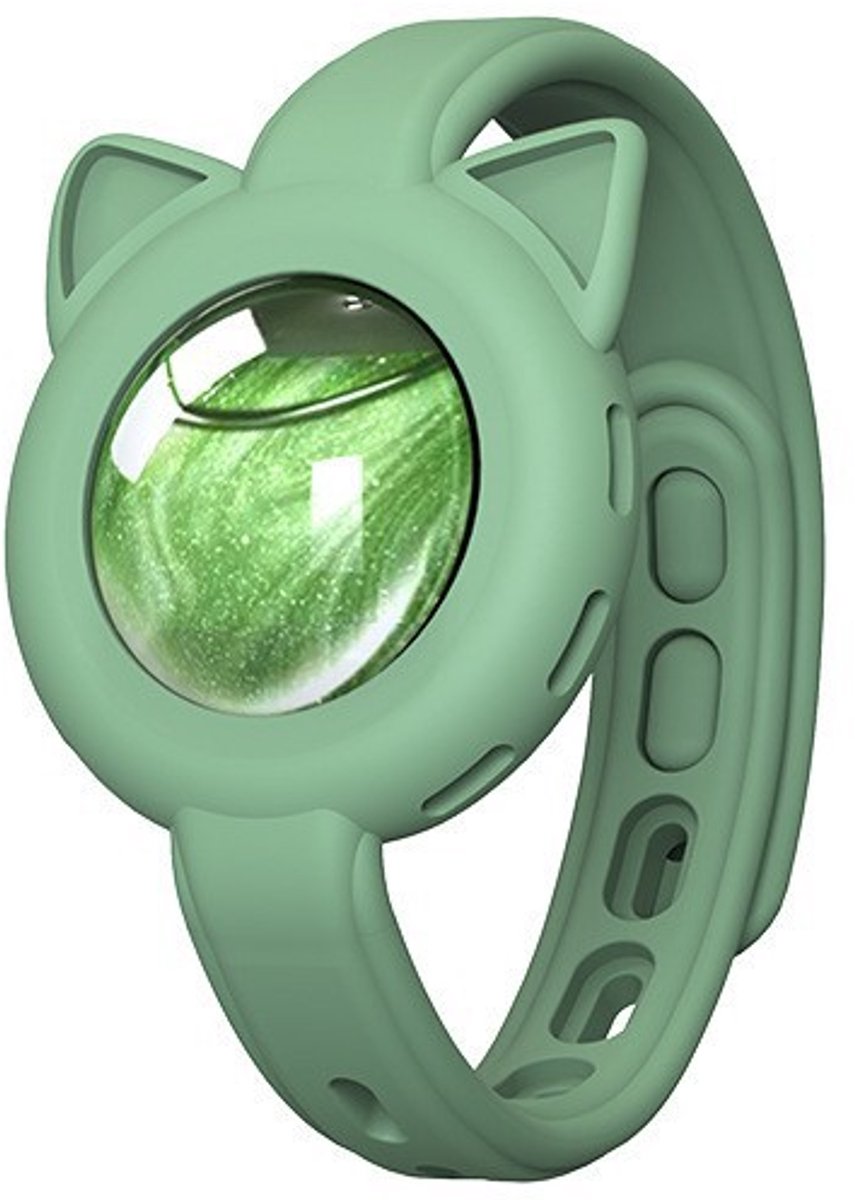 casalora Kinder anti-muggen armband – anti-muggen band voor kinderen – muggenbescherming – essentiële olie anti-muggen armband – geschikt voor binnen- en buitengebruik voor kinderen – Groen