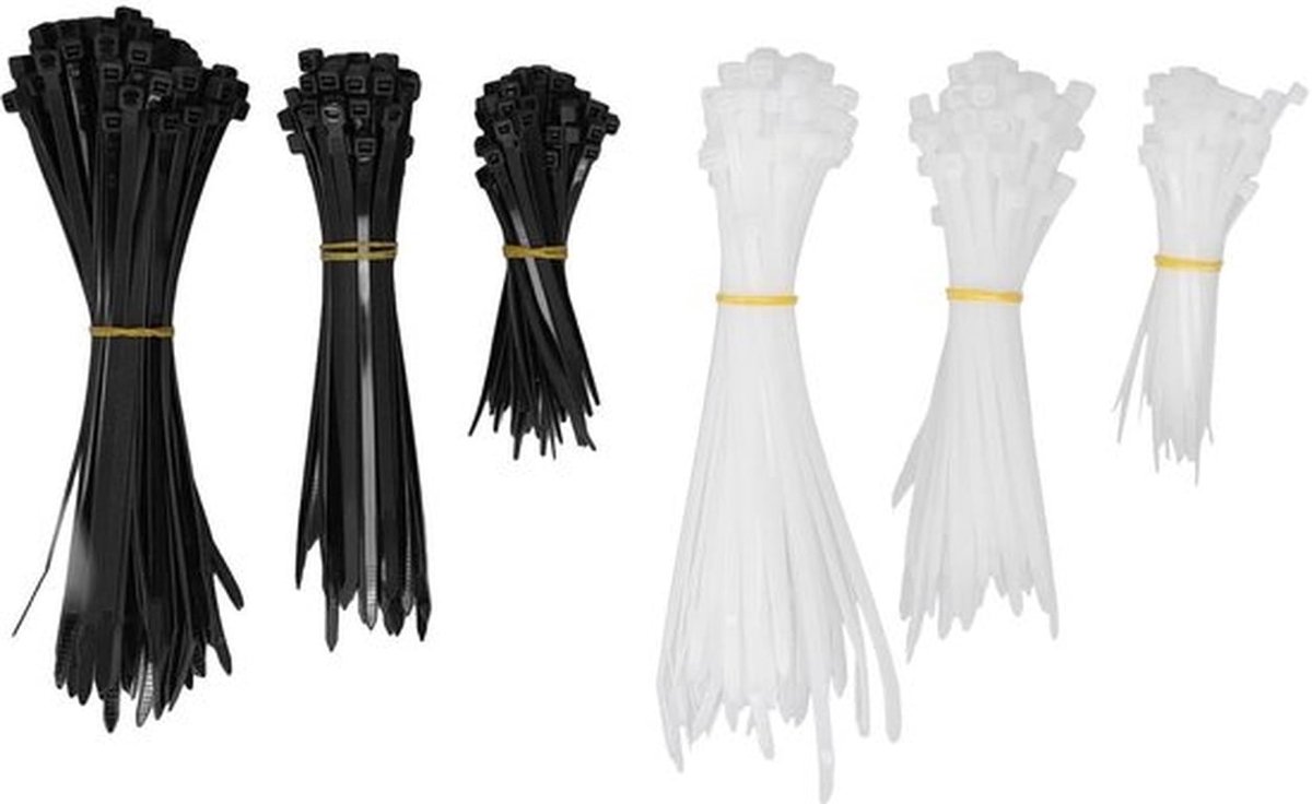 Kabelbanden Stevige Constructie - Kabelbinders Herbruikbaar - Tie Wraps - Kabelbinders Klittenband - Draad Koordbeheergereedschap - Veelzijdig Gebruik