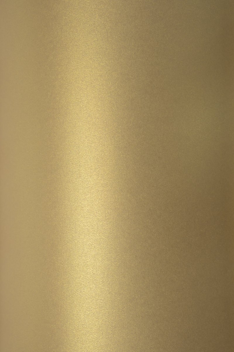 Netuno - goud metallic papier - A5 - 14,8 x 21 cm - 10 vellen - 125 gram - Sirio Pearl Gold