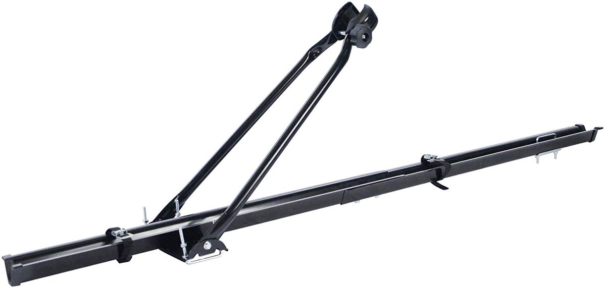 Famanu – Fietsendrager voor dakmontage, maximale belasting 15 kg, zwart, ideaal voor het vervoeren van fietsen