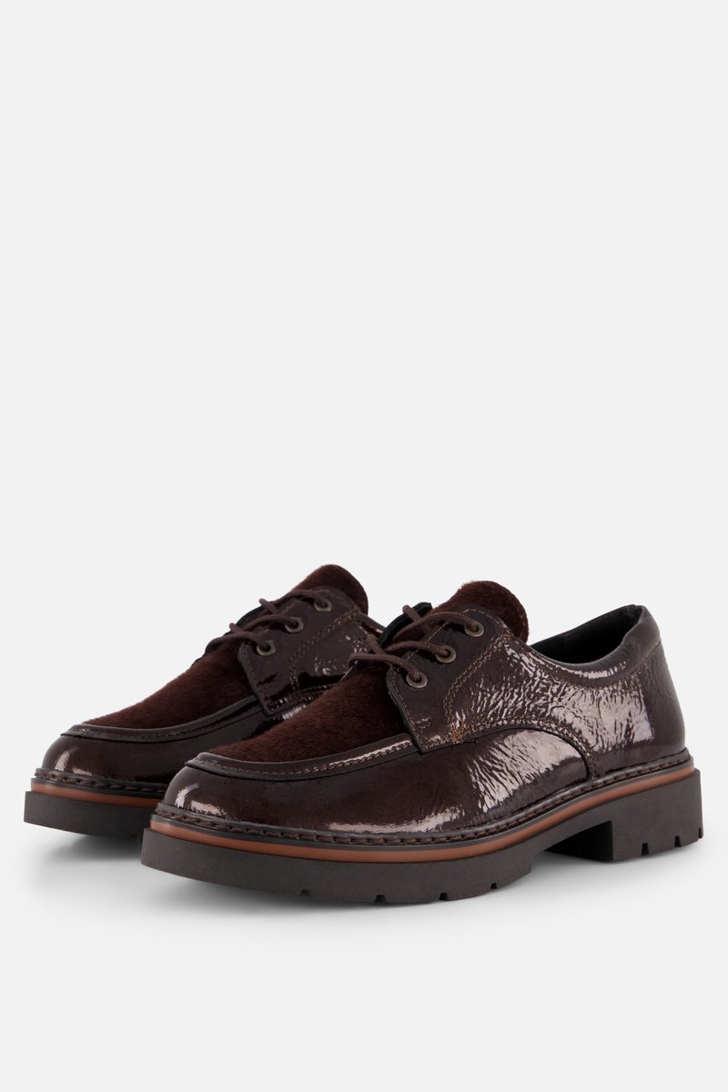 Feyn Veterschoenen brons - Maat 39