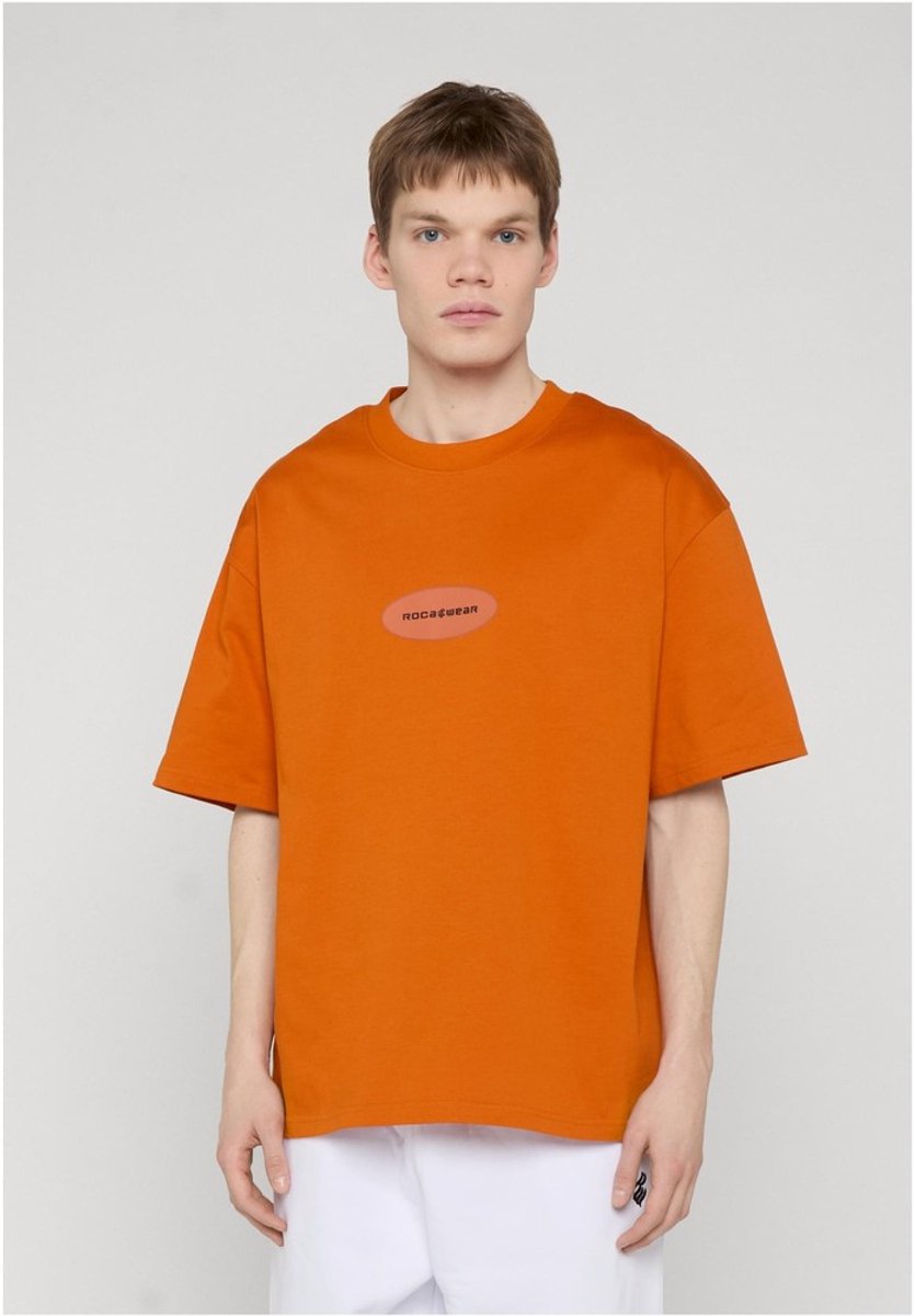 Rocawear - Simpleroc Heren Tshirt - L - Oranje