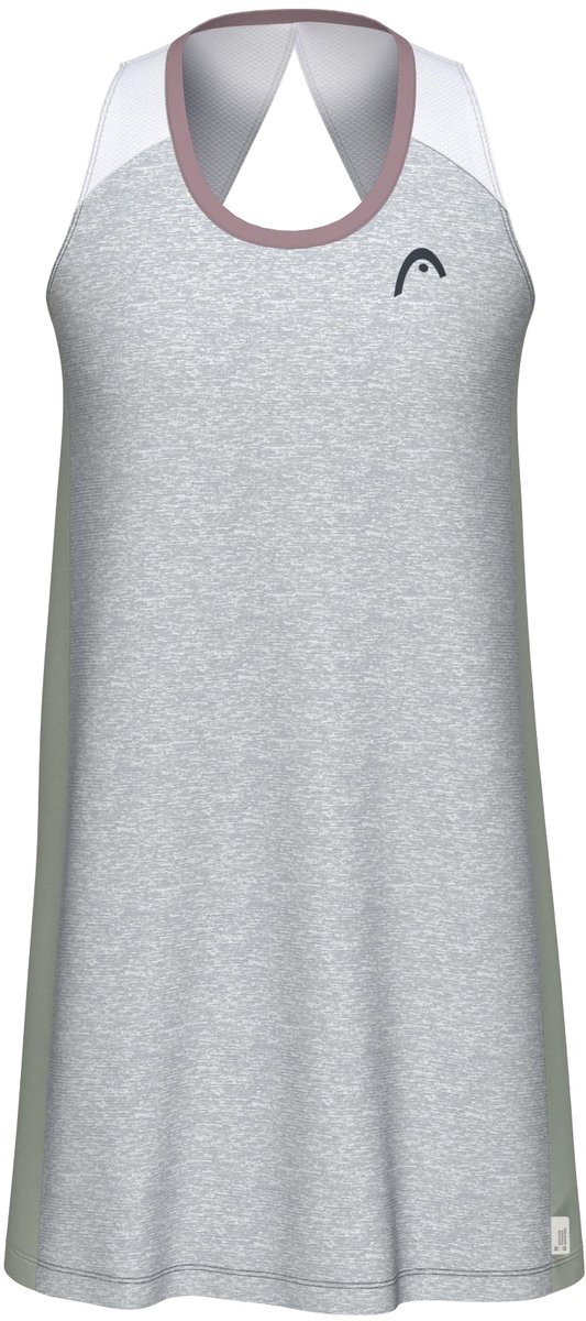 HEAD Play Tech Tennisjurk Dames Leigrijs