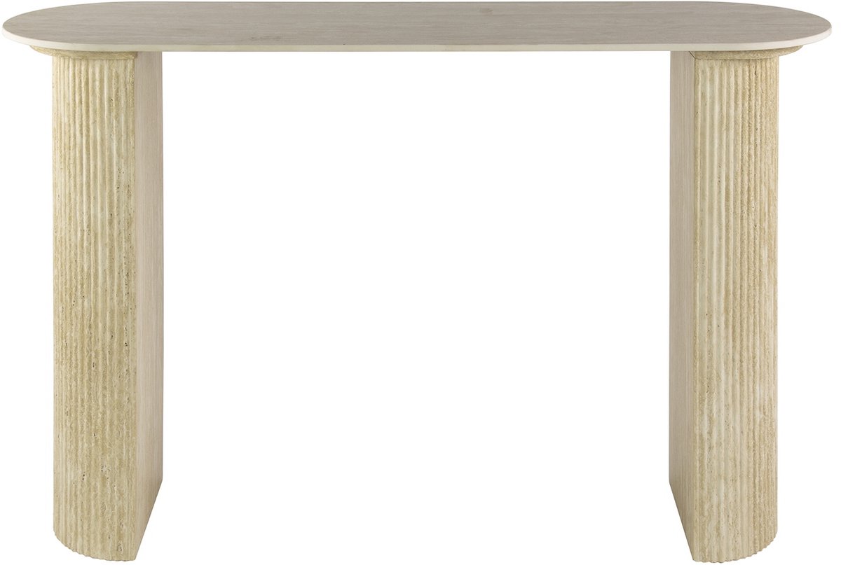 Giga Living Kaptafel Romano - Travertin - 120x35x80cm