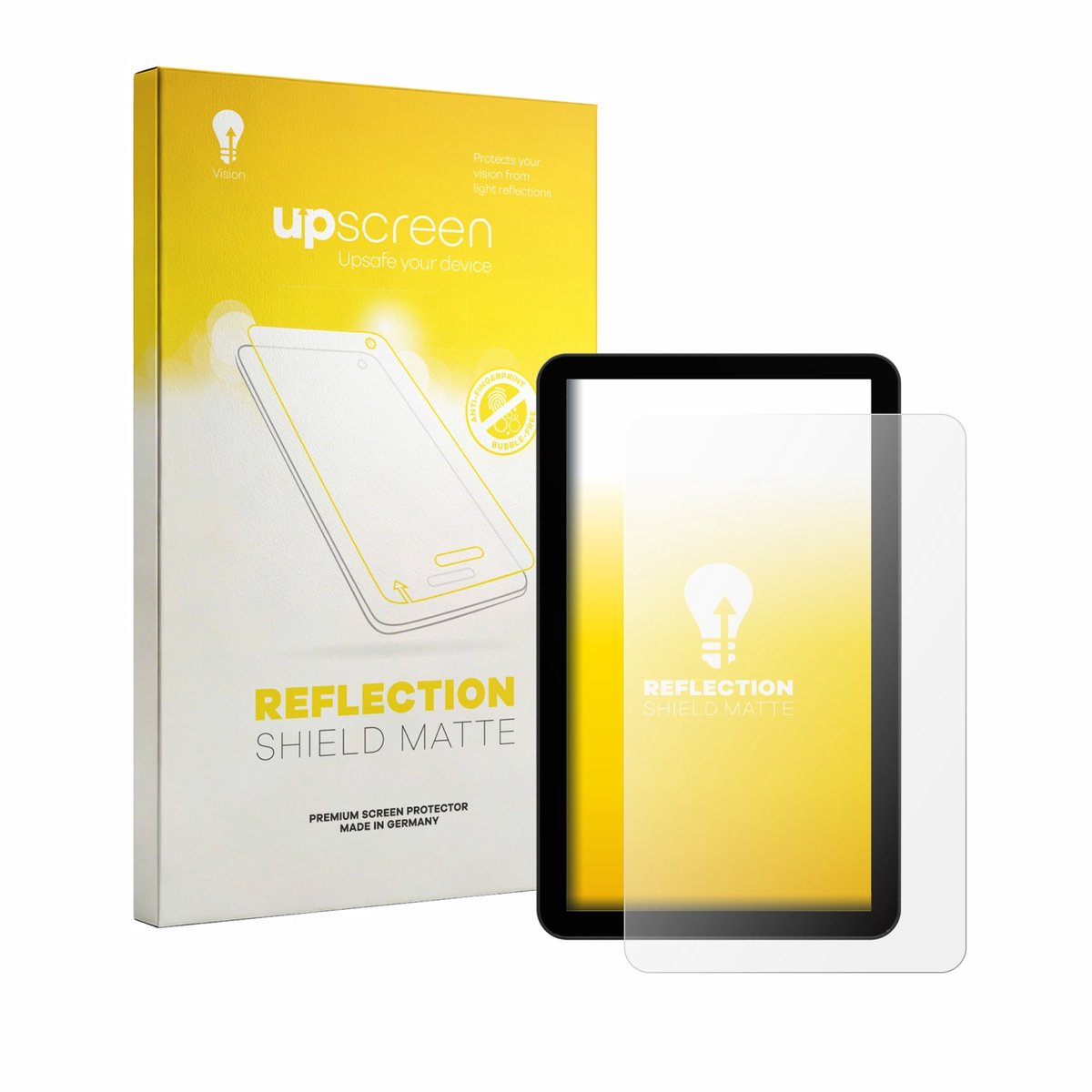 upscreen - Screenprotector voor Zebra KC50 15" - Folie Beschermfolie anti glare matte
