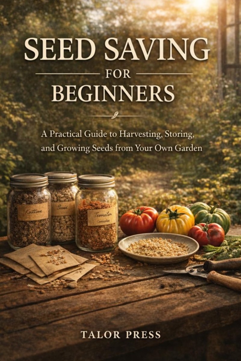 Seed Saving for Beginners: A Practical Guide to Harvesting, Storing, and Growing Seeds from Your Own Garden - ShopVlot