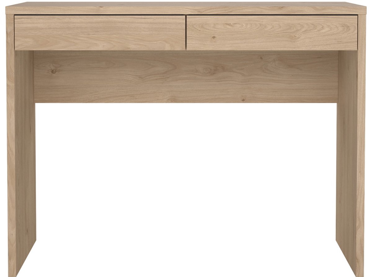 Bureau met Lades Naturel - 100x40x76,5cm - Bureau Function Plus - Giga Living