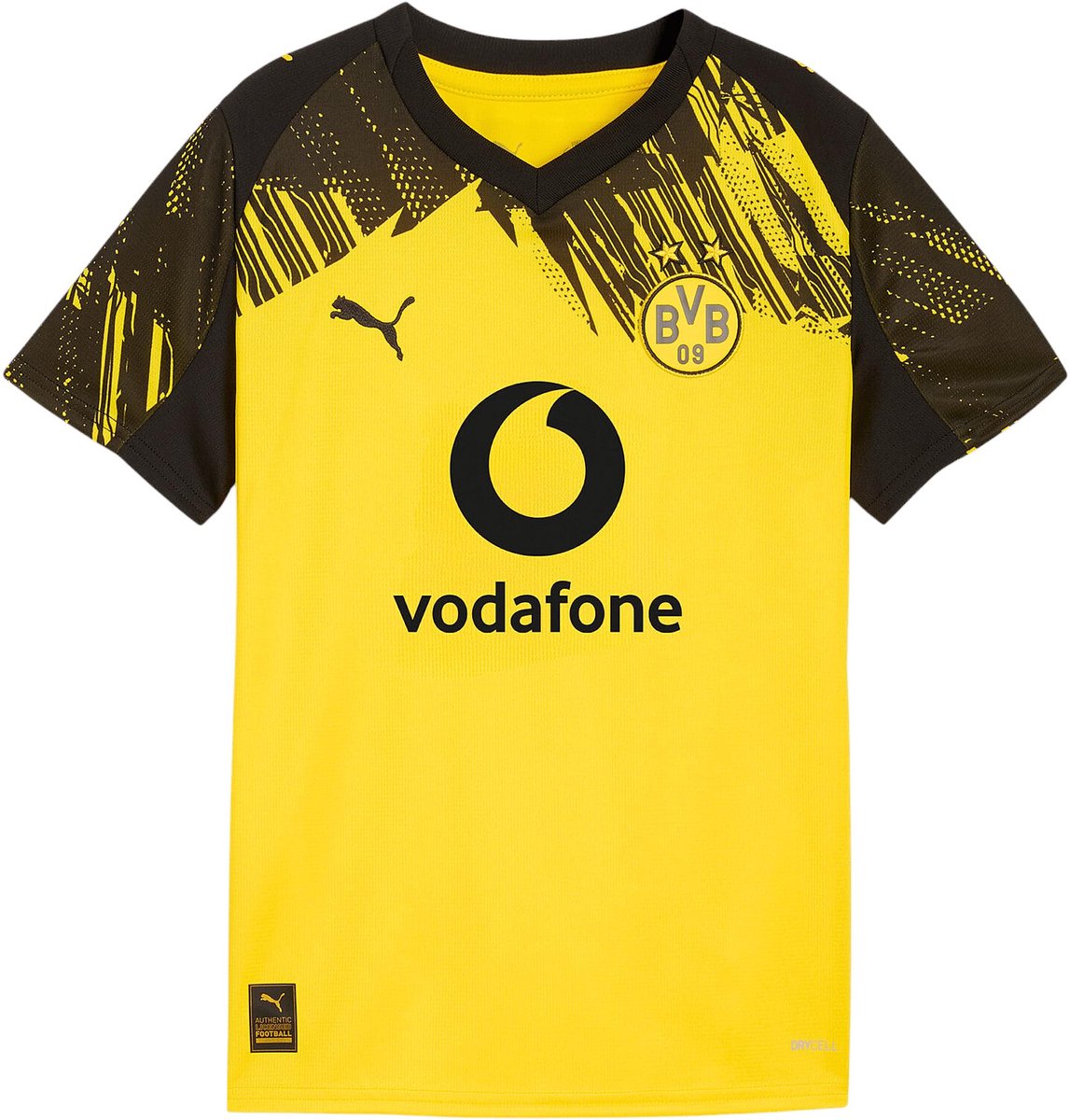 Puma Dortmund Maillot Domicile 2025/26 Enfant Zwart