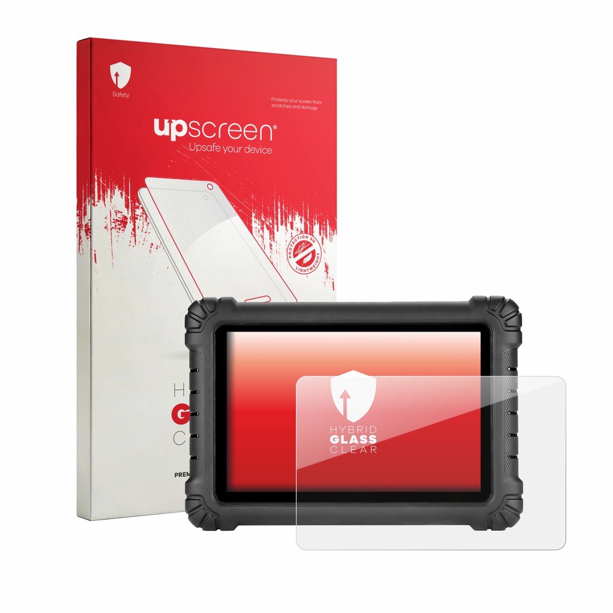 upscreen - Screenprotector voor Autel MaxiSys MS906 MAX - Folie Beschermfolie Beschermglas transparant
