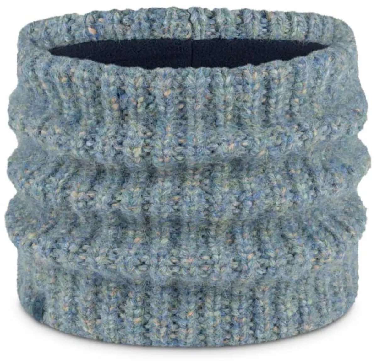 Buff ® Knitted & Fleece Nekwarmer Blauw