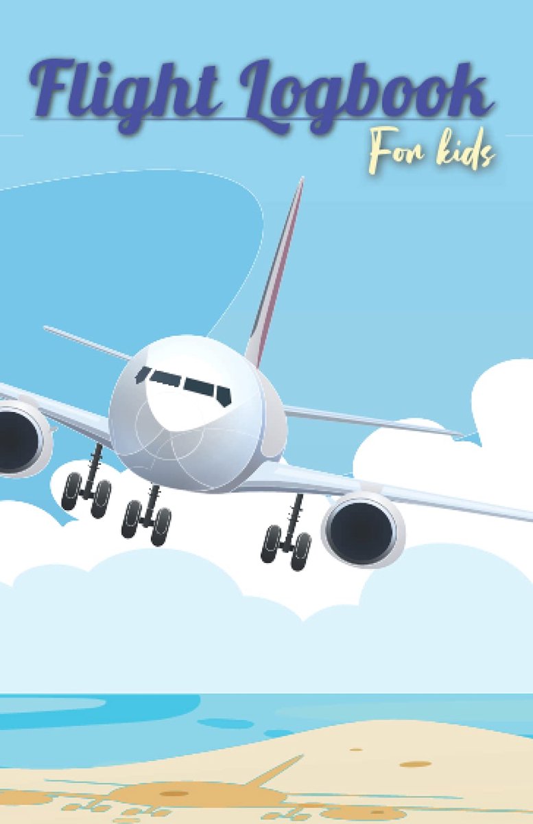 Flight Logbook for Kids: Frequent Flyer - Kids Travel Journal - ShopVlot