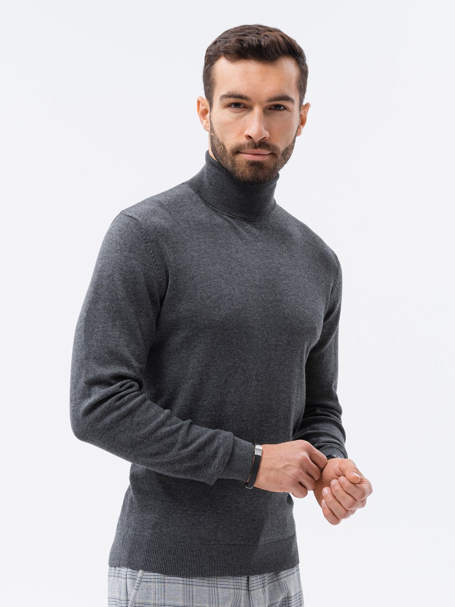 Edoti - Heren Coltrui - Grijs - Aansluitend - Longsleeve